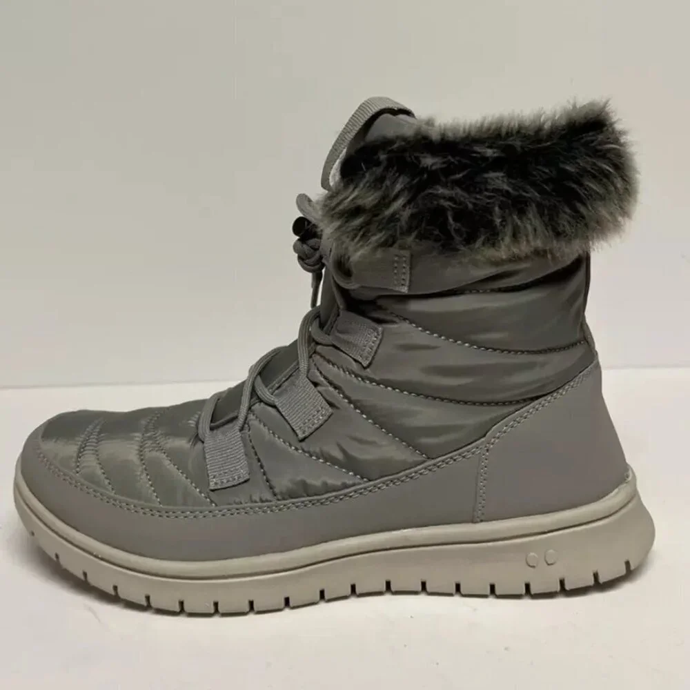 Ryka Womens Senna Boots Gray Size 7 M